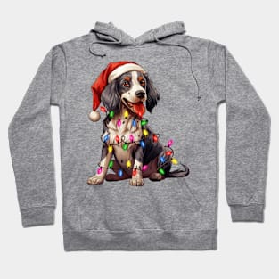 Christmas English Setter Hoodie